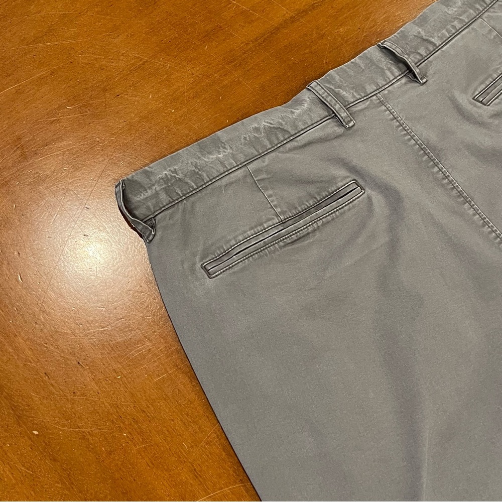 J.Crew Men’s 5” Stretch Cotton Flat Front Chino Shorts Gray 36 Cotton Preppy - Picture 5 of 16